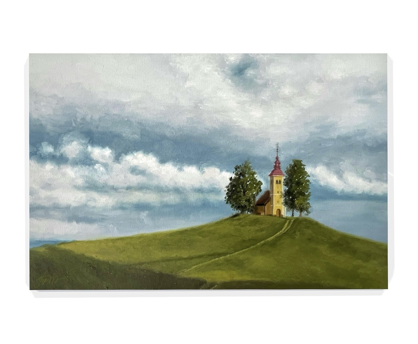 Solace, oil on canvas, 2025