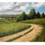 The Path, oil on canvas, 2025