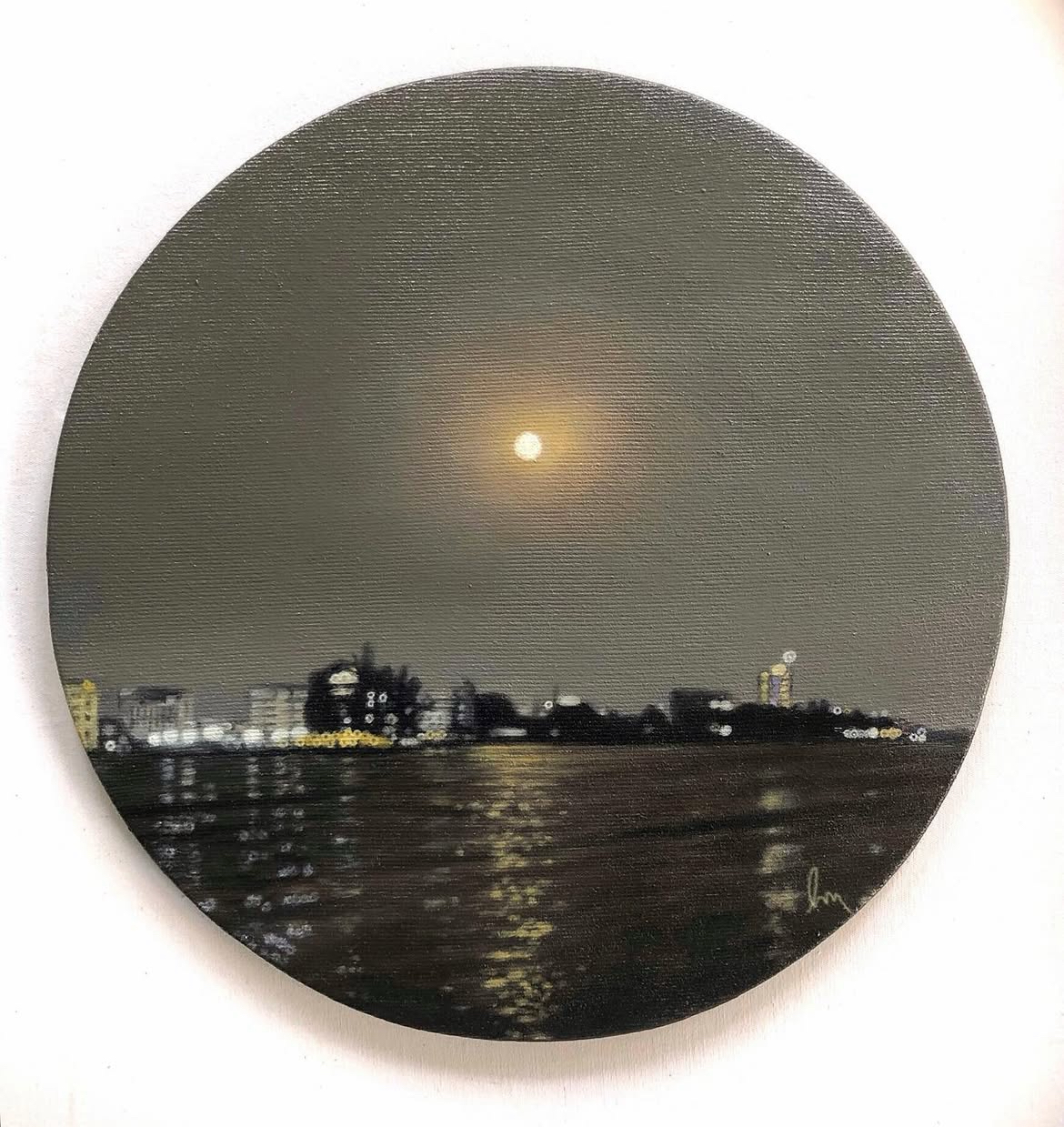 Lighthouse, oil on canvas, 2024_Hope Monday