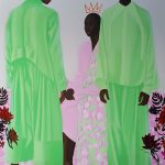 Princess Ajoke, Acrylic on canvas, 2025